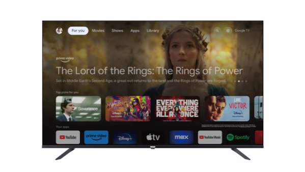 מסך טלוויזיה חכם.Google TV
