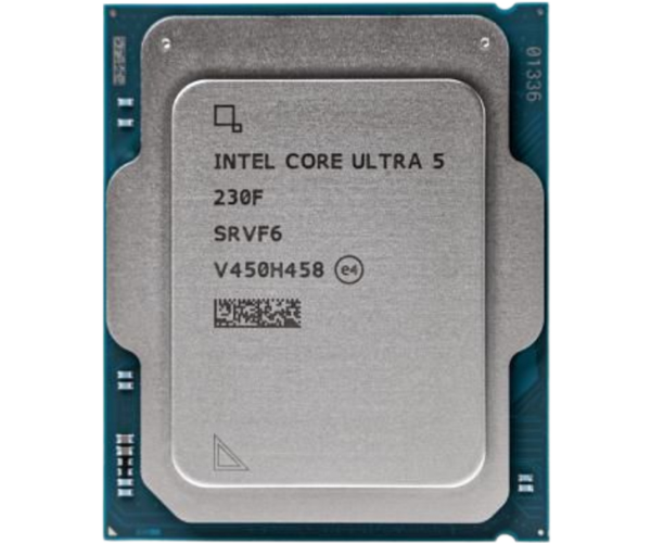 מעבד Intel Core Ultra 5 Processor 230F 10Cores 5Ghz no GPU No Fan