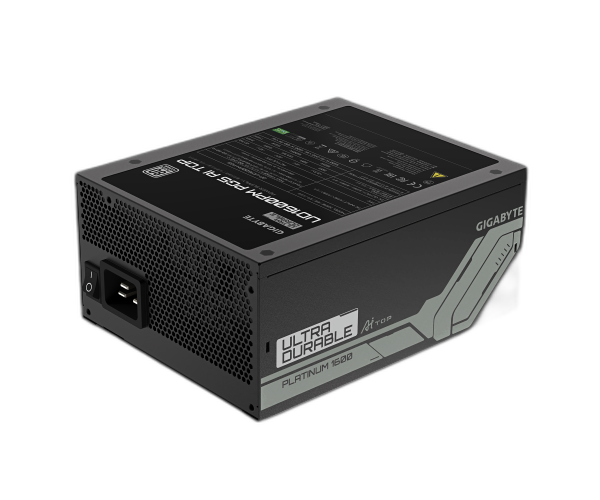 ספק כוח Gigabyte UD1600PM PG5 AI TOP 80 Plus Platinum Moddular