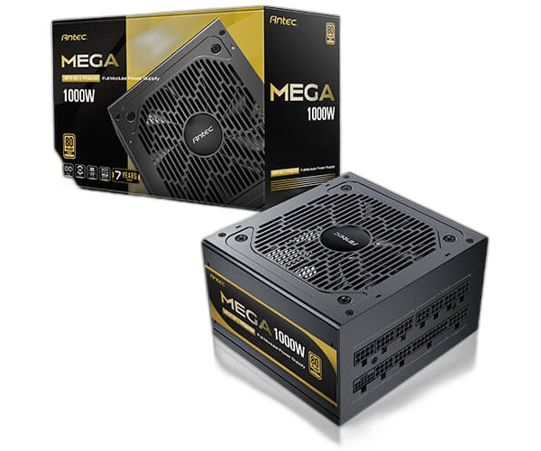 ספק כוח Antec MEGA 1000W 80Plus Gold ATX3.1 Full Modular