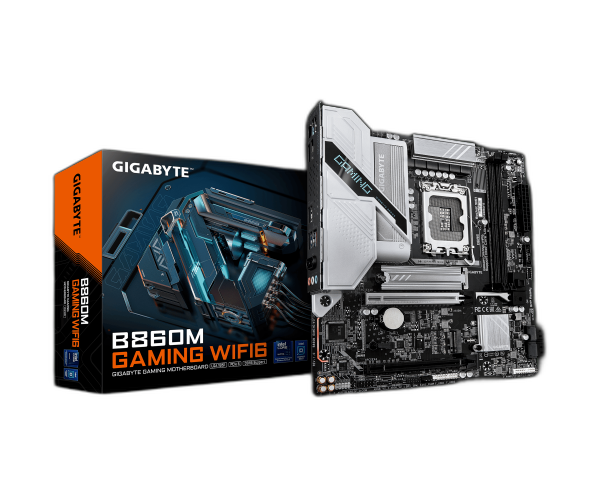 לוח אם B860M GAMING WIFI6 M-ATX DDR5 BT 2.5GBE LAN LGA1851